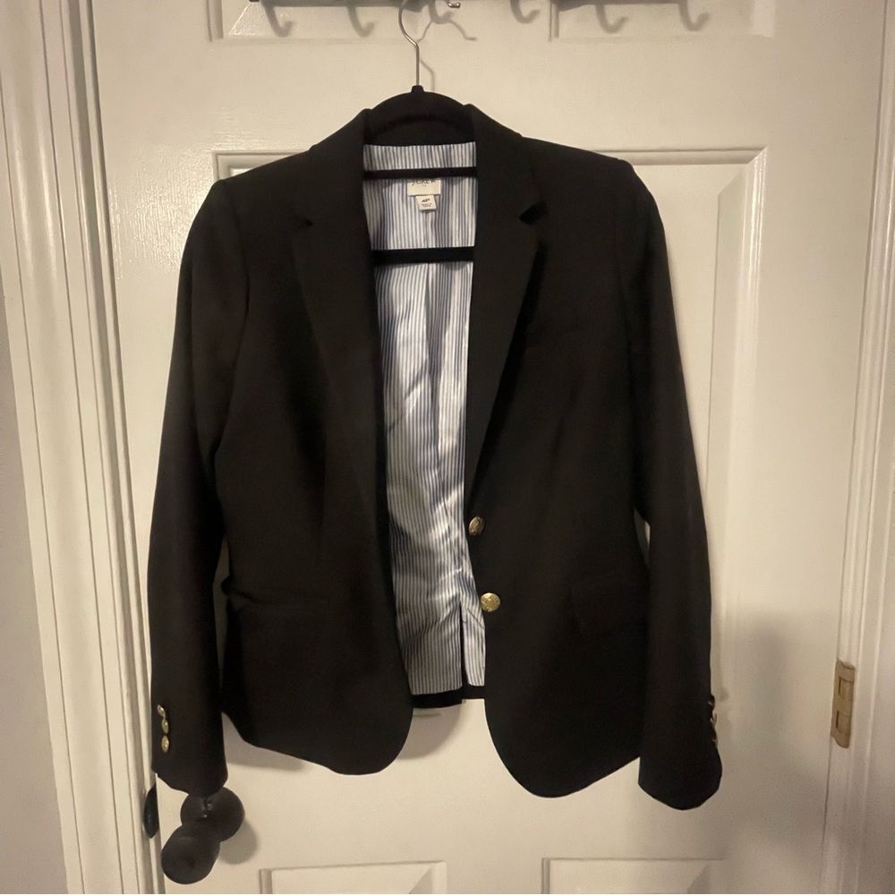 J. Crew Black Blazer